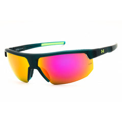 Under Armour Men's Sunglasses - Teal Plastic Wraparound Frame | UA Driven/G 07NT 34