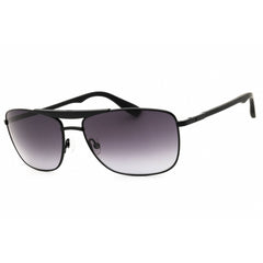 Web Men's Sunglasses - Rectangular Shiny Black Metal Full Rim Frame | WE0274 01B