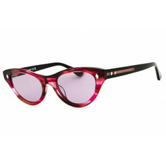 Web Women's Sunglasses - Cat Eye Shape Bordeaux Acetate Full Rim Frame | WE0330 71A