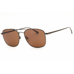 Web Men's Sunglasses - Rectangular Shape Matte Gunmetal Titanium Frame | WE0341 09J