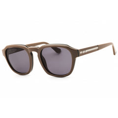 Web Men's Sunglasses - Round Shape Beige Acetate Full Rim Frame | WE0370 59A