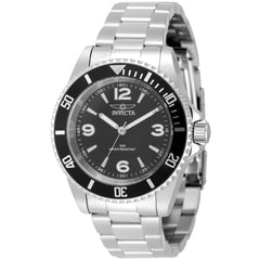 Invicta Men's Watch - Specialty Quartz Black Dial Stainless Steel Bracelet | 49335