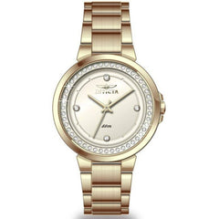 Invicta Women's Watch - Angel Quartz Yellow Gold Stainless Steel Bracelet | 50165