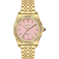 Invicta Women's Watch - Wildflower Pink Copper Dial Yellow Gold Bracelet | 69377
