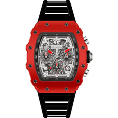 Invicta Men's Watch - Invicta Racing Chronograph Skeleton Dial Black Strap | 69710