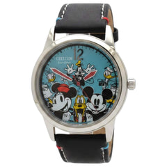 Citizen Men's Watch - Disney Sensational Six Eco-Drive Leather Strap | AW1235-06W