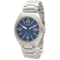 Citizen Men's Watch - Eco-Drive Blue Dial Stainless Steel Bracelet | AW1571-76L