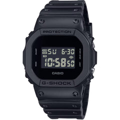 Casio Men's Watch - G-Shock Black Digital Dial Resin Strap Alarm | DW-5600UBB-1CR