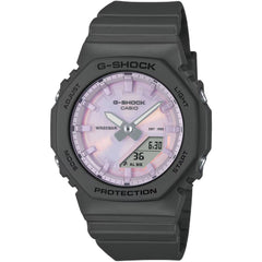 Casio Women's Watch - G-Shock Pink and Grey Ana-Digi Dial World Time | GMAP2100PC-1A