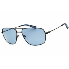 BMW Men's Sunglasses - Matte Black Metal Pilot Shape Full Rim Frame | BS0026 02M