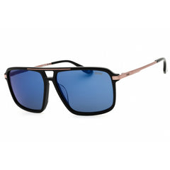BMW Men's Sunglasses - Shiny Black Acetate Navigator Full Rim Frame | BW0059-H 01V