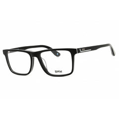 BMW Men's Eyeglasses - Matte Black Acetate Rectangular Full Rim Frame | BW5059-H 002