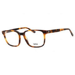 BMW Men's Eyeglasses - Dark Havana Acetate Square Shape Full Rim Frame | BW5084-H 052