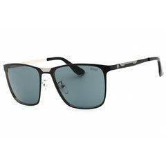 BMW Men's Sunglasses - Matte Black Metal Square Shape Full Rim Frame | BW0052-H 02A