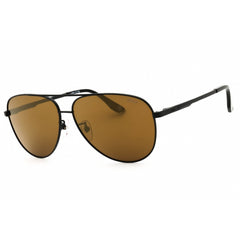 BMW Men's Sunglasses - Matte Black Titanium Aviator Full Rim Frame | BW0054-H 02G