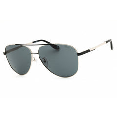 BMW Men's Sunglasses - Shiny Palladium Titanium Aviator Full Rim Frame | BW0054-H 16A