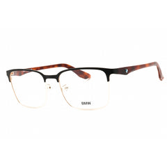 BMW Men's Eyeglasses - Shiny Rose Gold Metal Full Rim Rectangular Frame | BW5017 028