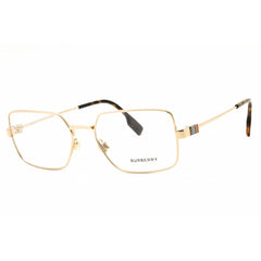 Burberry Men's Eyeglasses - Rectangular Shape Light Gold Metal Frame | 0BE1380 1109