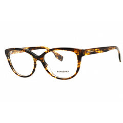 Burberry Women's Eyeglasses - Oval Shape Striped Brown Plastic Frame | 0BE2357 3981