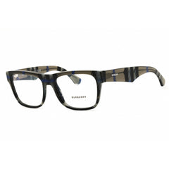 Burberry Men's Eyeglasses - Checkered Grey Acetate Full Rim Frame, 53mm | 0BE2411 4147