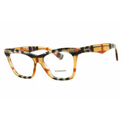 Burberry Women's Eyeglasses - Checkered Brown Acetate Frame, 52mm | 0BE2416 4146