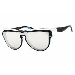 Burberry Men's Sunglasses - Shield Blue Havana Metal Full Rim Frame | 0BE3162U 10056G