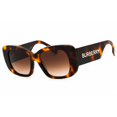 Burberry Women's Sunglasses - Oversized Light Havana Acetate Frame | 0BE4410 331613