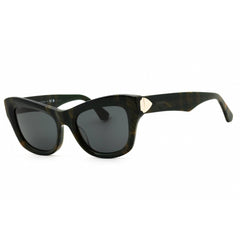 Burberry Women's Sunglasses - Cat Eye Checkered Green Acetate Frame | 0BE4442U 412587