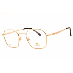Carrera Men's Eyeglasses - Matte Gold Metal Geometric Full Rim | CARRERA 335 0AOZ 00
