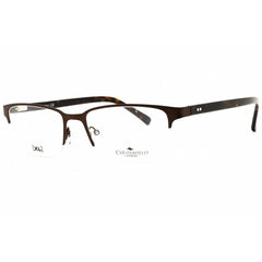 Chesterfield Unisex Eyeglasses - Brown Metal Rectangular Half Rim | 29 XL 01P5 00
