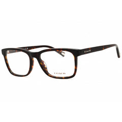 Coach Men's Eyeglasses - Rectangular Shape Dark Havana Plastic Frame | 0HC6166U 5120