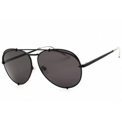 DIFF Eyewear Women's Sunglasses - Black Full Rim Aviator Shape Frame | SDFKOKO 630BLA