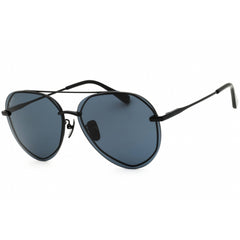 DIFF Eyewear Women's Sunglasses - Black Grey Full Rim Aviator Frame | SDFLNOX 620BLA