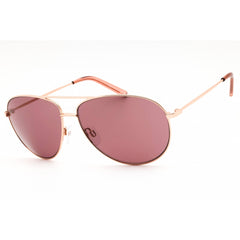 Draper James Women's Sunglasses - Rose Gold Metal Aviator Full Rim Frame | DJ9028 770