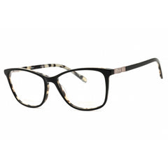 Emozioni Women's Eyeglasses - Black White Havana Acetate Cat Eye | EM 4055 0TCB 00