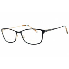 Emozioni Women's Eyeglasses - Blue Gold Metal Cat Eye Full Rim Frame | EM 4416 0KY2 00