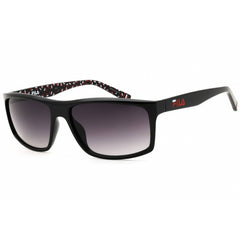 FILA Men's Sunglasses - Black Acetate Full Rim Rectangular Shape Frame | SFI280 0Z42