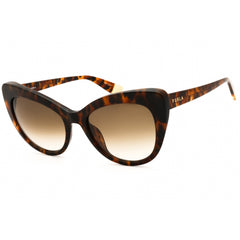 Furla Women's Sunglasses - Tortoise Shield Full Rim Cat Eye Shape Frame | SFU405 0LEO