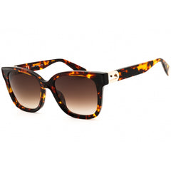 Furla Women's Sunglasses - Brown Acetate Full Rim Rectangular Frame | SFU597 0714