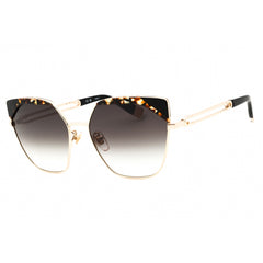 Furla Women's Sunglasses - Shiny Rose Gold Full Rim Cat Eye Shape Frame | SFU690V 300Y