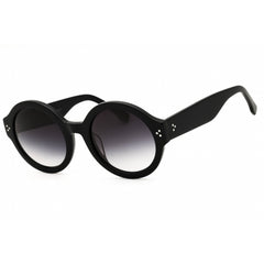 GAP Women's Sunglasses - Round Shape Black Acetate Full Rim Frame | SGP009 0BLA