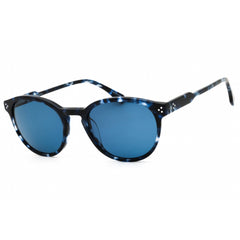 GAP Men's Sunglasses - Round Shape Blue Havana Acetate Full Rim Frame | SGP017 0BLH