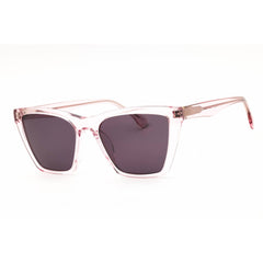 GAP Unisex Sunglasses - Rectangular Shape Pink Acetate Full Rim Frame | SGP020 0BLU