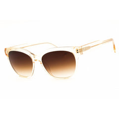 GAP Women's Sunglasses - Rectangular Transparent Beige Acetate Frame | SGP021 0CHA