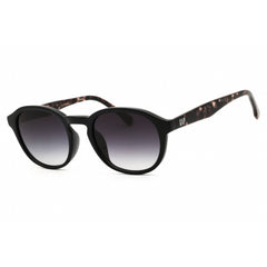 GAP Unisex Sunglasses - Round Shape Black Acetate Full Rim Frame | SGP203 0BLA