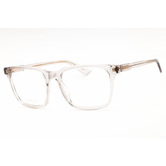 Gucci Men's Eyeglasses - Grey Acetate Square Full Rim Frame Clear Lens | GG1120O 007