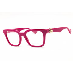 Gucci Women's Eyeglasses - Red Injected Propionate Square Shape Frame | GG1728O 004
