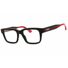 Gucci Unisex Eyeglasses - Black/Green Acetate Square Full Rim Frame | GG1865O 007