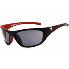 Harley Davidson Men's Sunglasses - Black/Red Sport Wraparound Frame | HD0903X 05A