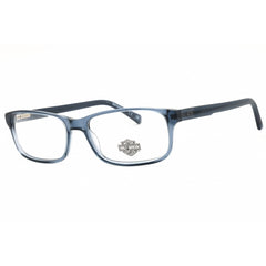 Harley Davidson Men's Eyeglasses - Shiny Light Blue Acetate Full Rim | HD50060 084